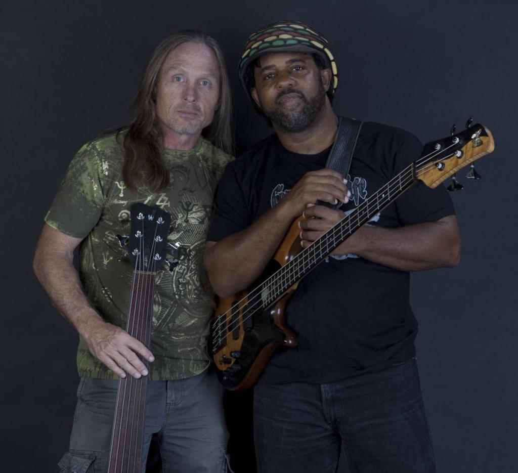 Steve+Bailey+%28L%29+and+Victor+Wooten+make+up+the+duo+Bass+Extremes.