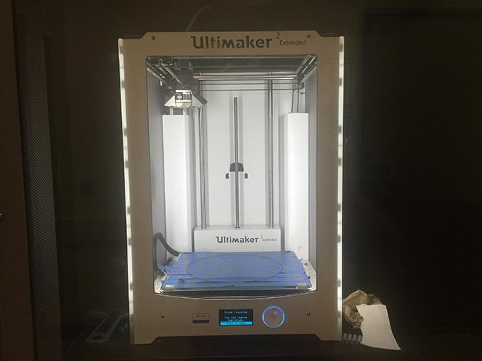 South campuss Ultimaker arrived at the Flickinger Fine Arts Center Aug. 21. 