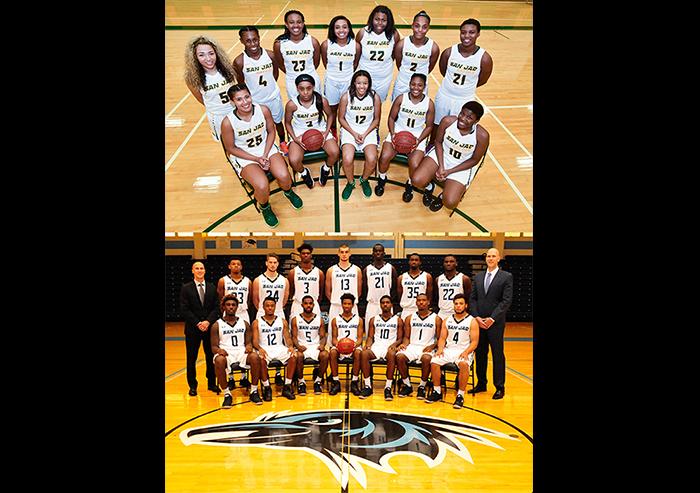 San Jacinto Colleges athletic programs enjoyed the national spotlight when both the women’s and men’s basketball teams reached the NJCCA national tournament. The Lady Gators made a historic first appearance in the championship series, while the Ravens clinched the number four spot in the country.