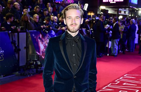 Controversial online celebrity Felix Kjellberg attends the London premier of Star Wars: The Force Awakens on Dec. 16, 2015. In the latest of a series of offensive incidents, a video of the star using a racial slur went viral costing Kjellberg several lucrative deals.