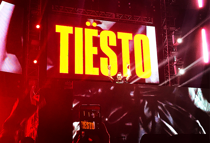 Tiësto performs at Something Wicked on Oct. 29. He and other EDM DJs generate $7.4 billion dollars in revenue for the music industry. 