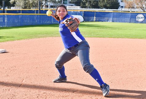Head Coach Kelly Saenz points to a trio of powerhouse Sophomores, including Samantha Martinez (pictured), to lead the team into post season play.