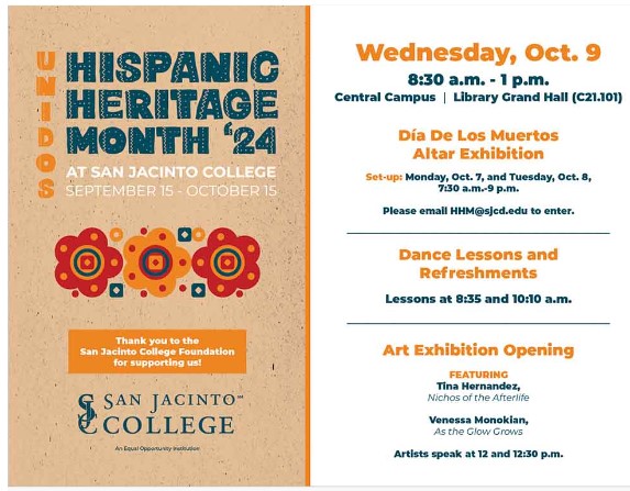 Hispanic Heritage Month Central campus