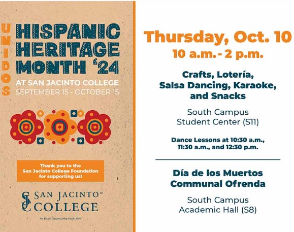 Hispanic Heritage Month South campus