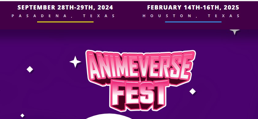 AnimeVerse Fest coming to Pasadena!