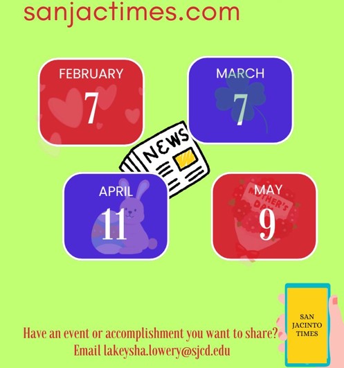 San Jacinto Times Publication Dates