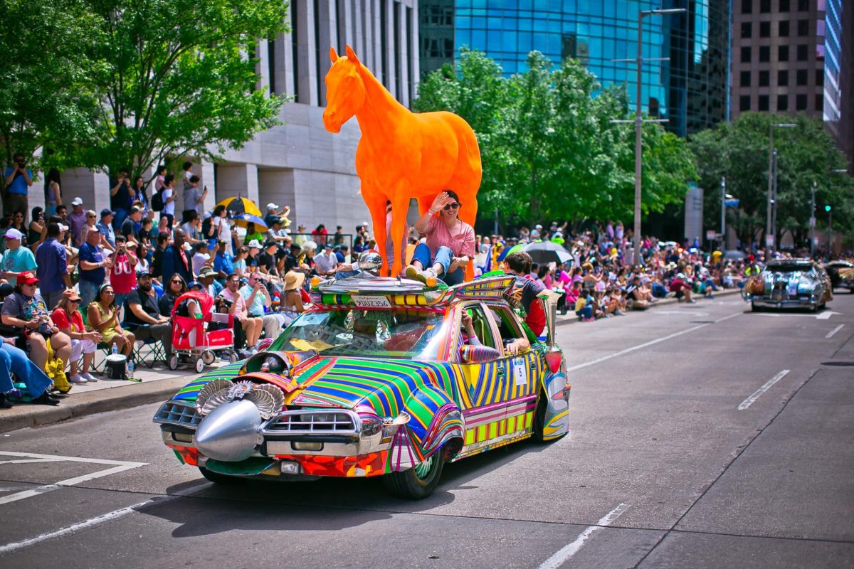 Orange Horse by David Best
