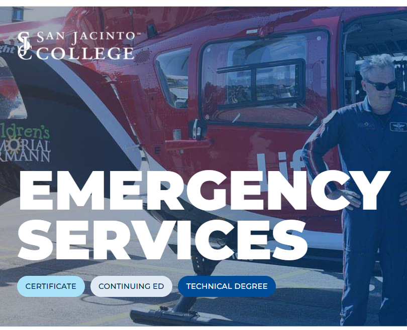 San Jacinto College Named One of Texas’ Top 10 EMS Programs