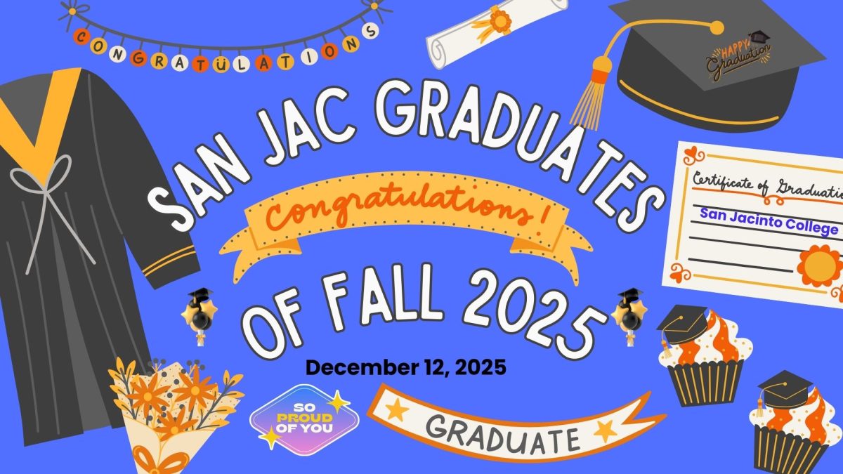 Congratulations to San Jac Fall 2025 Graduates
